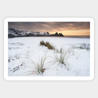 Three Cliffs Bay, Gower Sticker